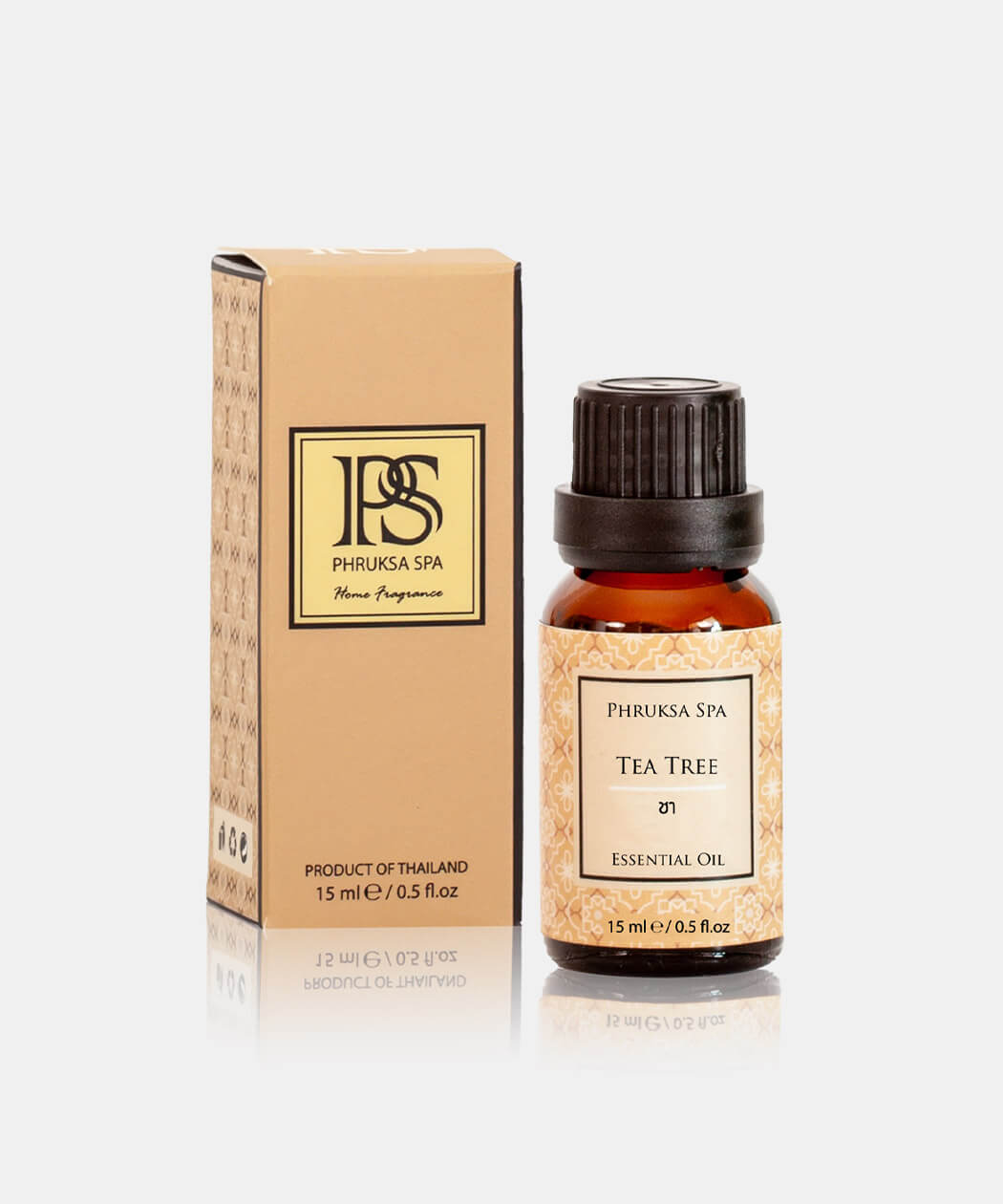 น้ำมันหอมระเหยเอสเซนเชียลออยล์ ธรรมชาติ บริสุทธิ์ 100% ขนาด 15 มล. (Essential Oil Pure 100%)