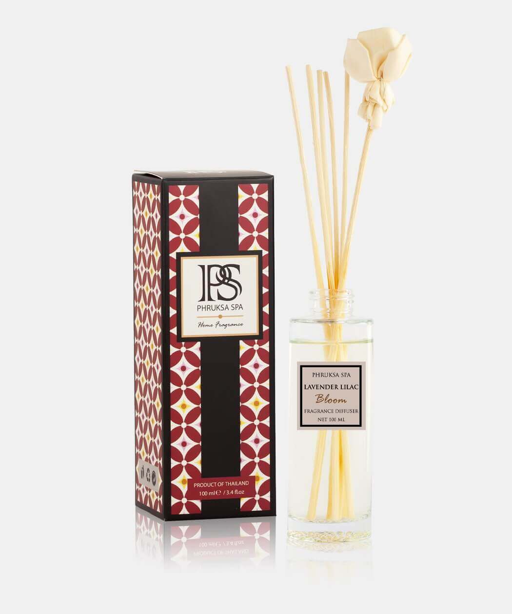 Reed Diffuser 100 ml. กล่องแดงดำ