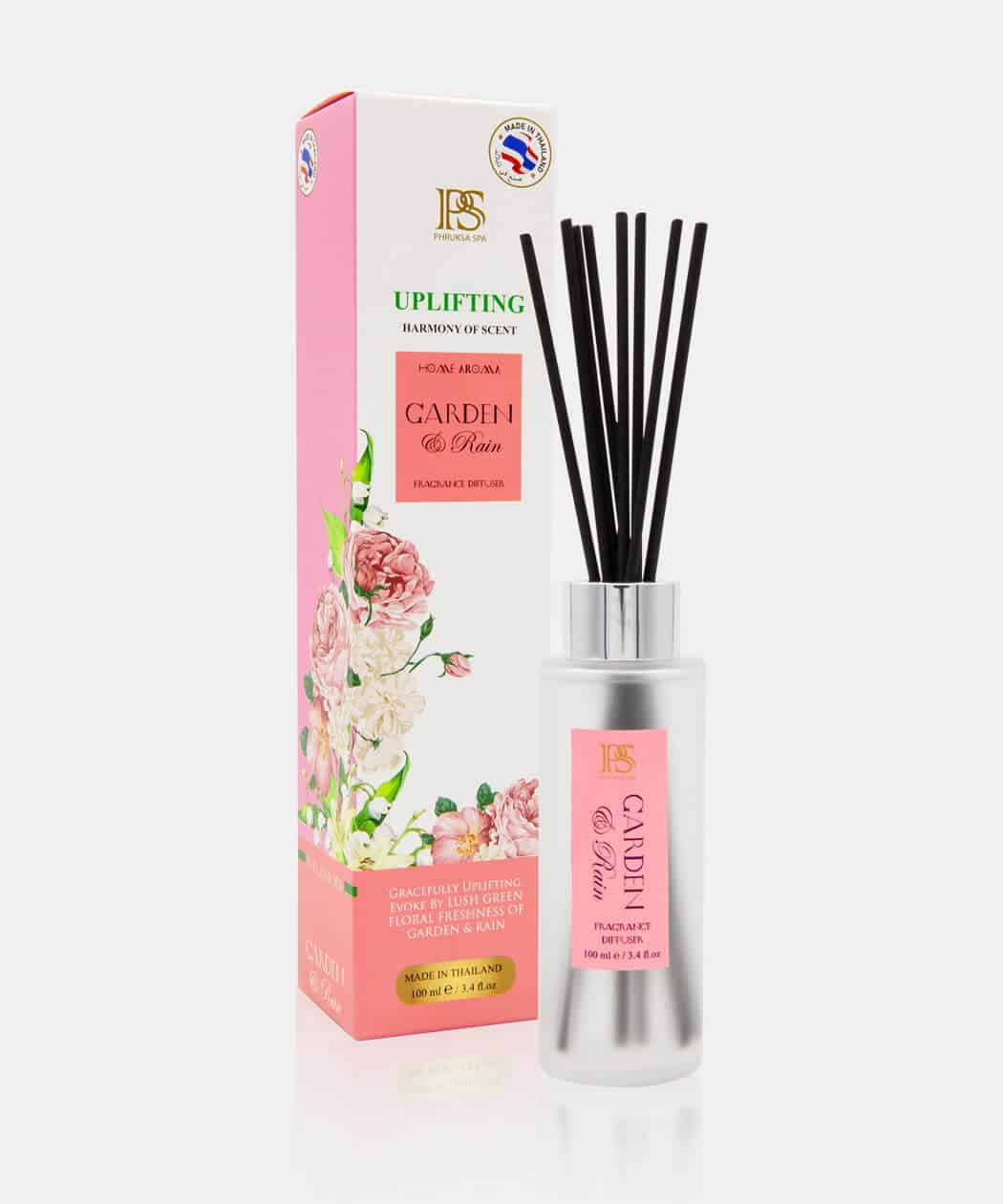 Phruksa Spa New Collection ก้านไม้หอมปรับอากาศ 100 มล. M (ก้านไฟเบอร์) (Reed Diffuser)