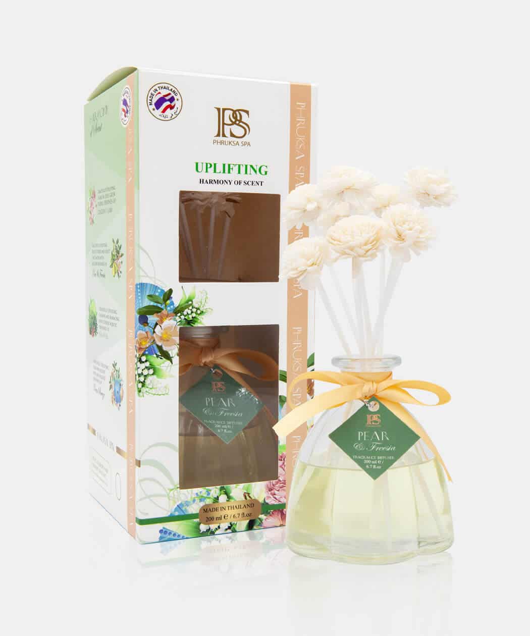 Phruksa Spa New Collection ก้านไม้หอมปรับอากาศ 200 มล. XL (ก้านไฟเบอร์) (Reed Diffuser)