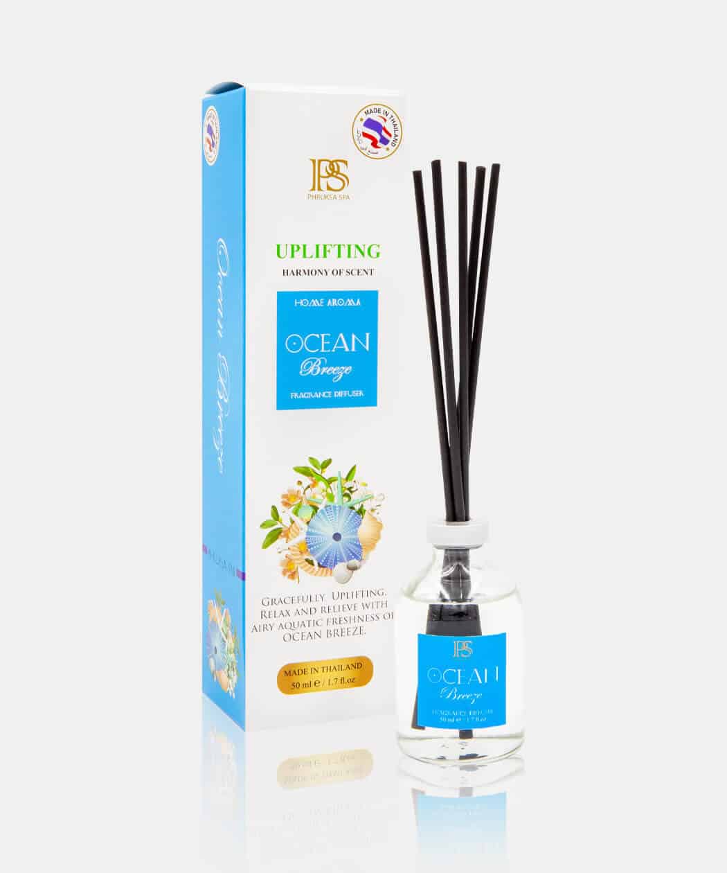 Phruksa Spa New Collection ก้านไม้หอมปรับอากาศ 50 มล. S (ก้านไฟเบอร์) (Reed Diffuser)